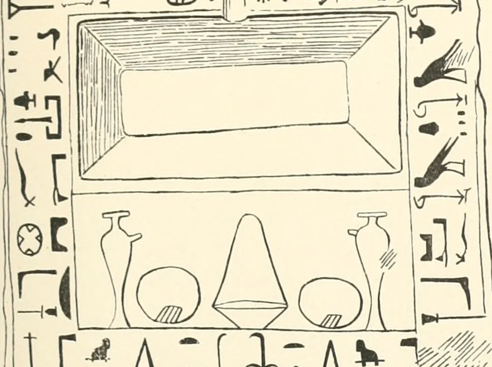An illustration from Abydos, 1902, leaf 126