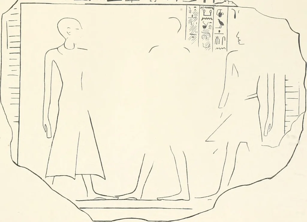 An illustration from Abydos, 1902, leaf 130