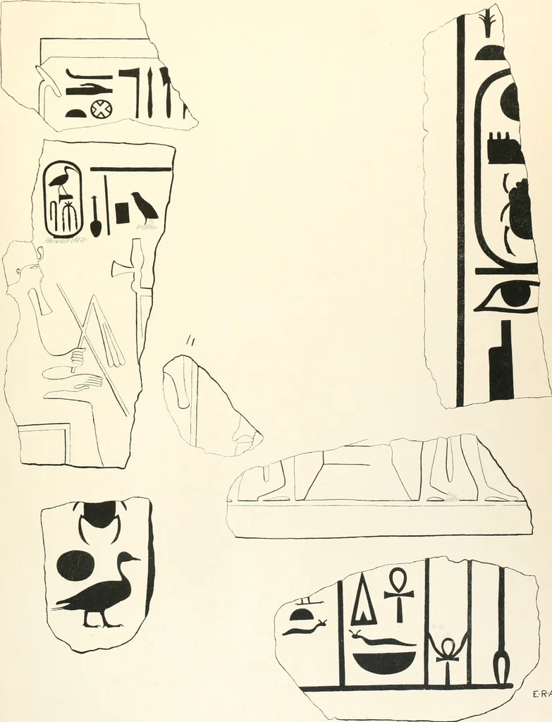 An illustration from Abydos, 1902, leaf 134