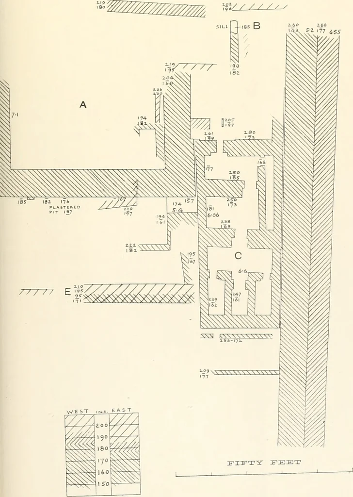An illustration from Abydos, 1902, leaf 174