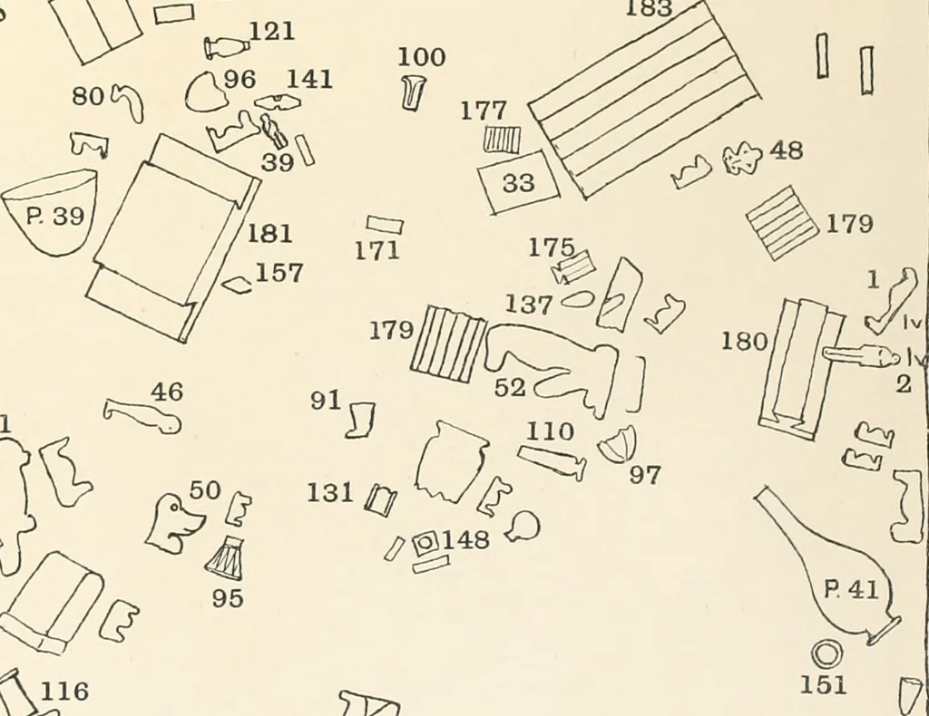 An illustration from Abydos, 1902, leaf 202