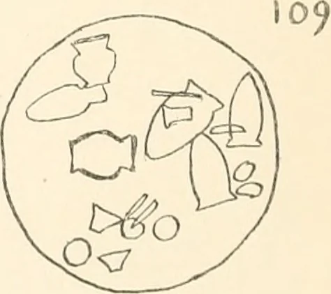 An illustration from Abydos, 1902, leaf 205