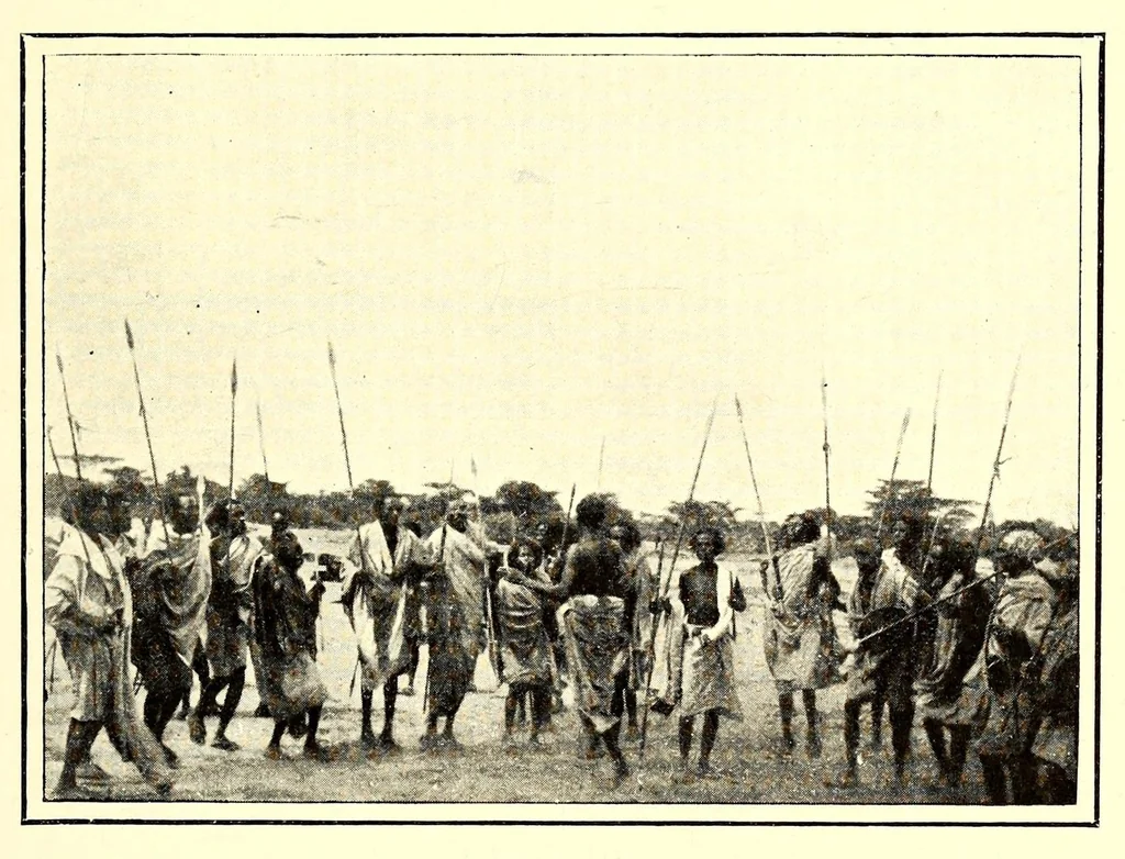 An illustration from Abyssinia through the Lion-land to the court of the Lion of Judah, 1901, leaf 107