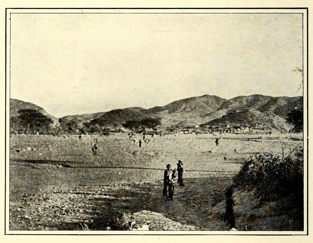 An illustration from Abyssinia through the Lion-land to the court of the Lion of Judah, 1901, leaf 118