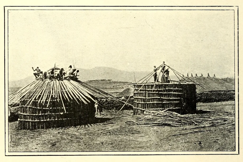 An illustration from Abyssinia through the Lion-land to the court of the Lion of Judah, 1901, leaf 210