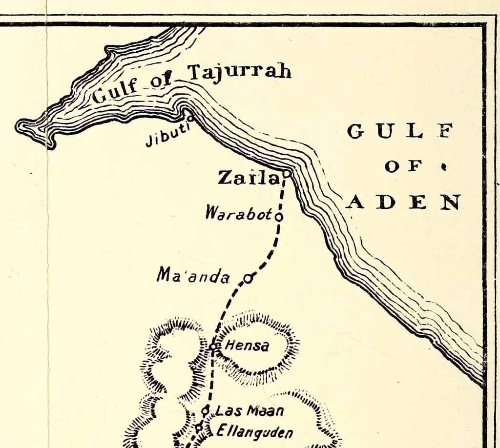 An illustration from Abyssinia through the Lion-land to the court of the Lion of Judah, 1901, leaf 216