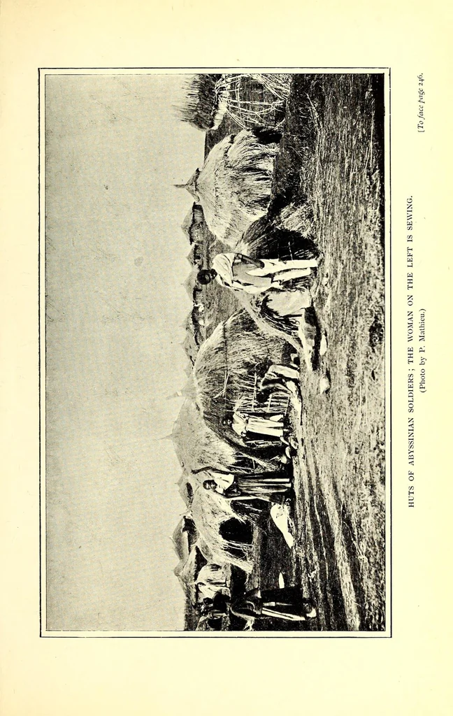 An illustration from Abyssinia through the Lion-land to the court of the Lion of Judah, 1901, leaf 299