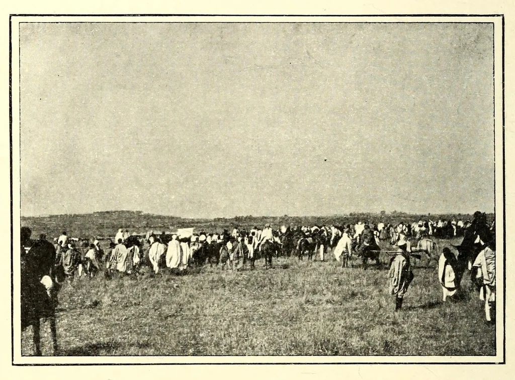 An illustration from Abyssinia through the Lion-land to the court of the Lion of Judah, 1901, leaf 326