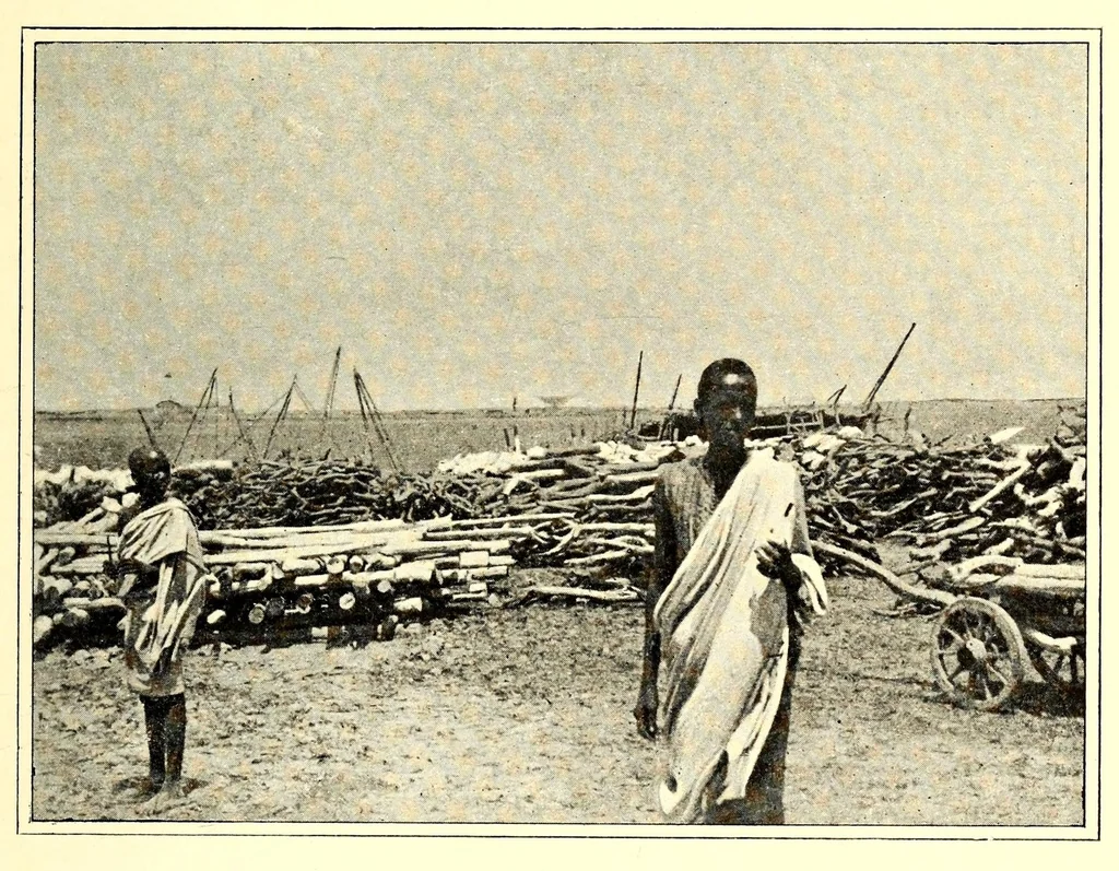 An illustration from Abyssinia through the Lion-land to the court of the Lion of Judah, 1901, leaf 375