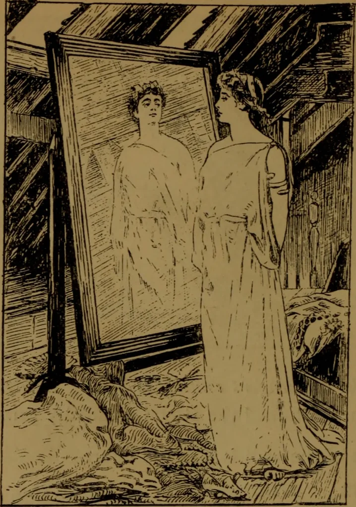 An illustration from Academy notes, 1875, leaf 107