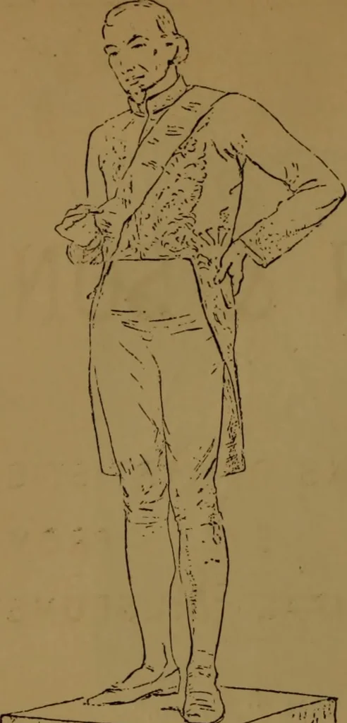 An illustration from Academy notes, 1875, leaf 111
