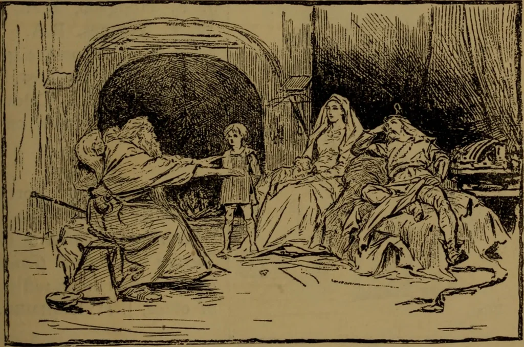 An illustration from Academy notes, 1875, leaf 58