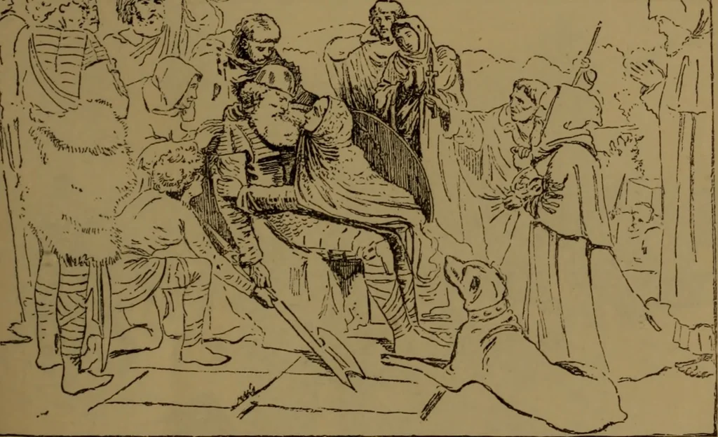 An illustration from Academy notes, 1875, leaf 82