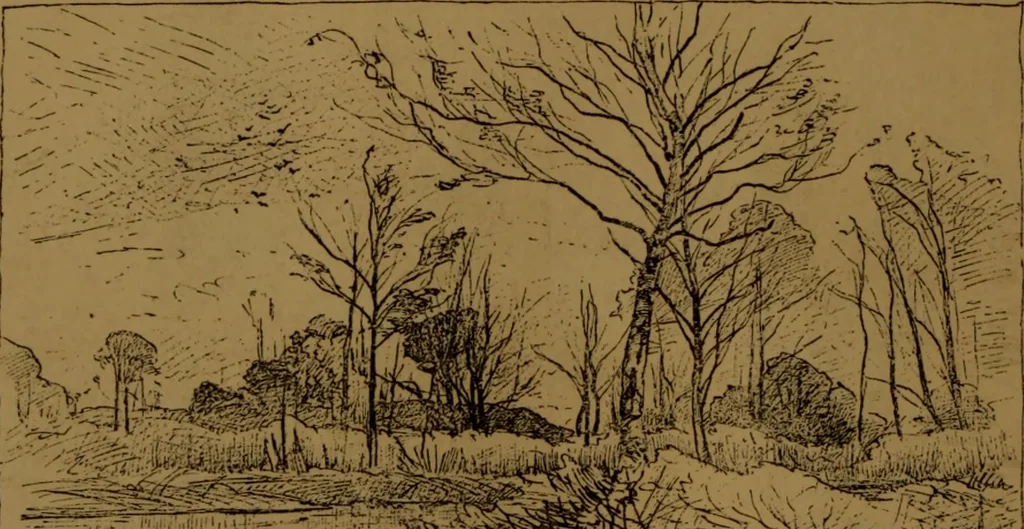An illustration from Academy notes, 1875, leaf 111