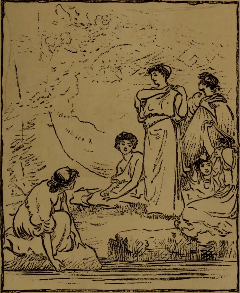 An illustration from Academy notes, 1875, leaf 58