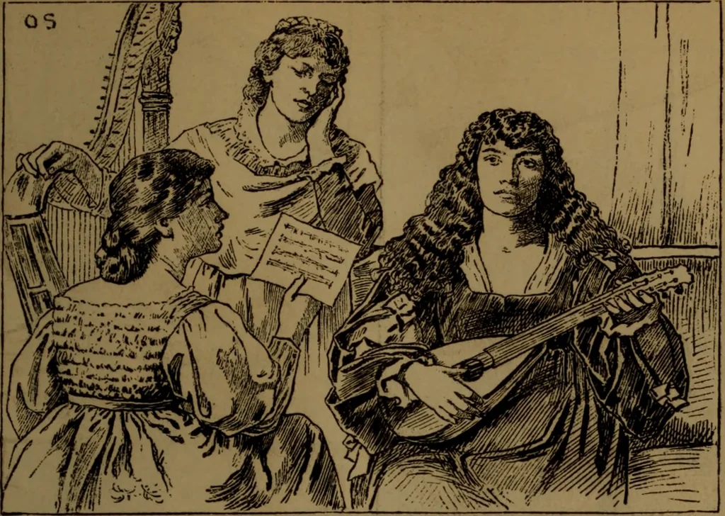 An illustration from Academy notes, 1875, leaf 88