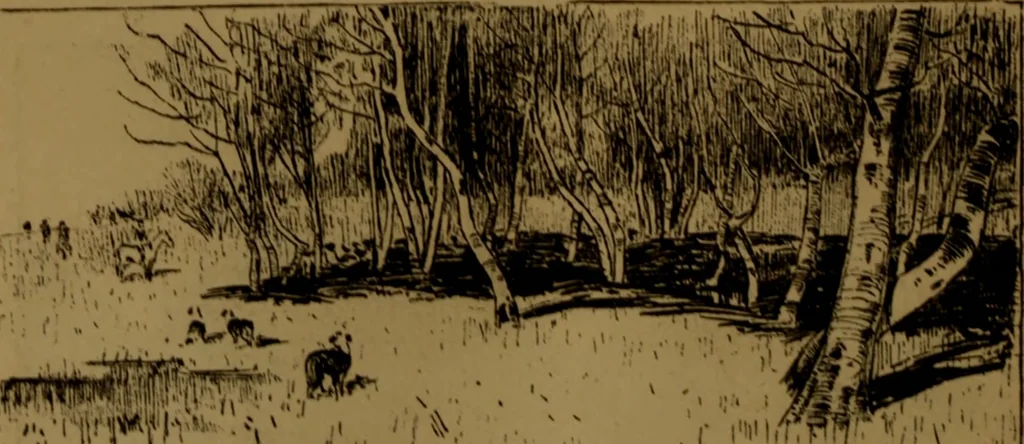 An illustration from Academy notes, 1875, leaf 91