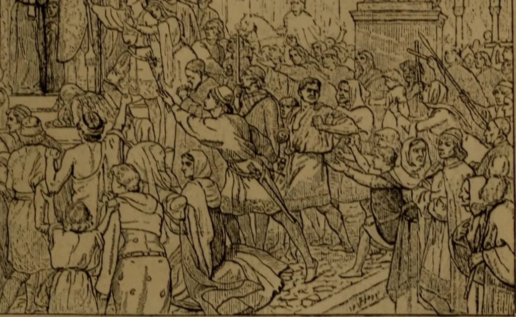 An illustration from Academy notes, 1875, leaf 92
