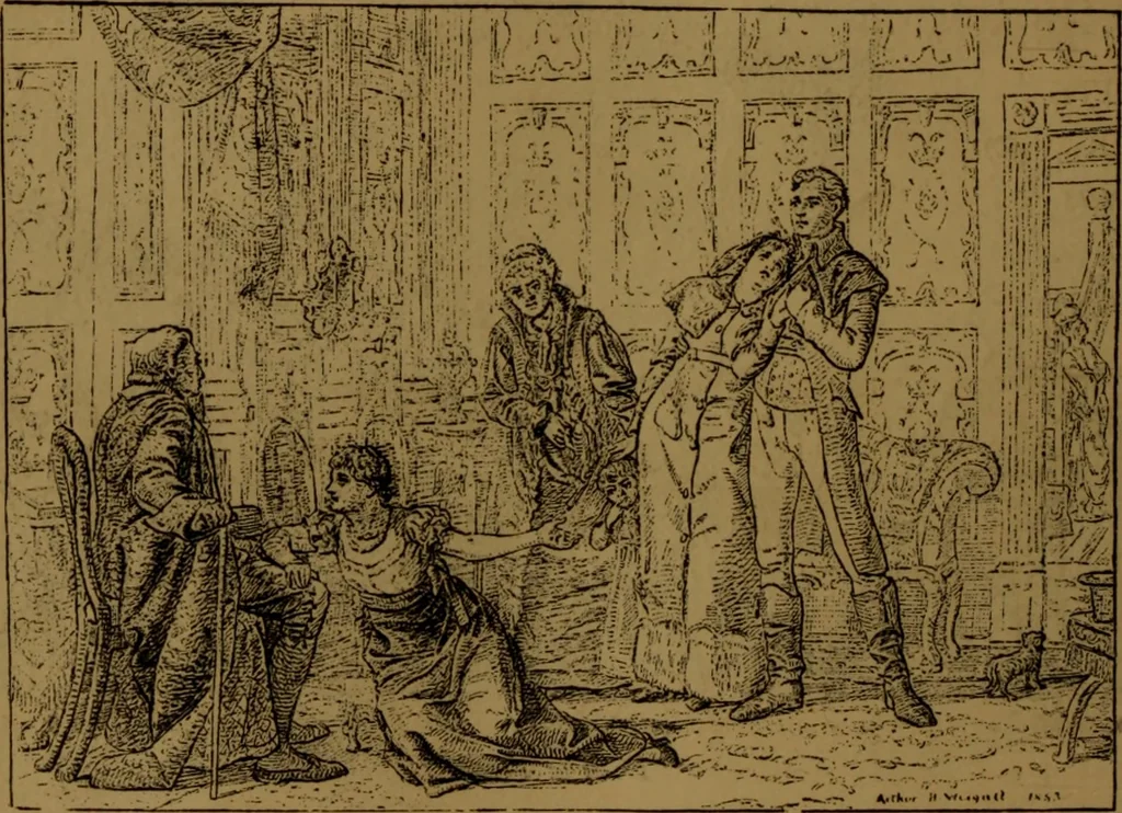 An illustration from Academy notes, 1875, leaf 93