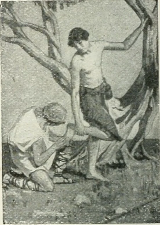 An illustration from Académiciens d'autrefois, 1914, leaf 27