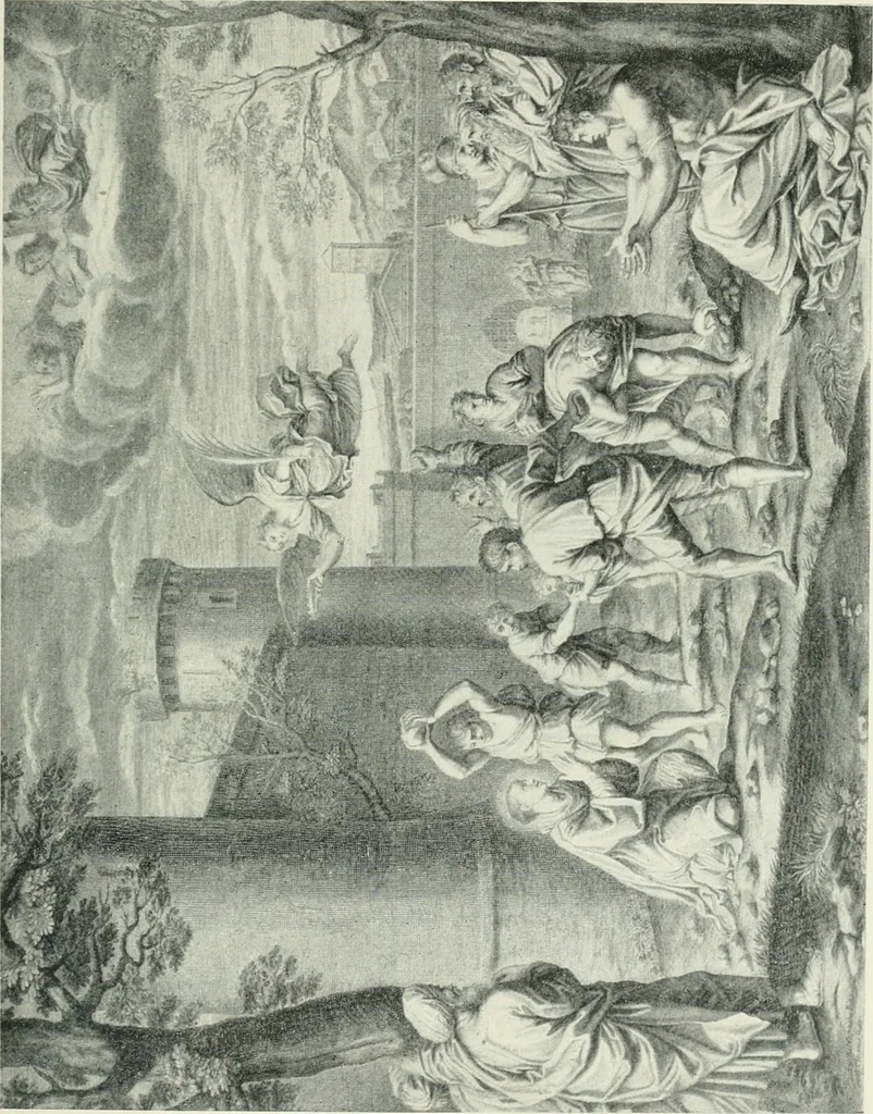 An illustration from Académiciens d'autrefois, 1914, leaf 286