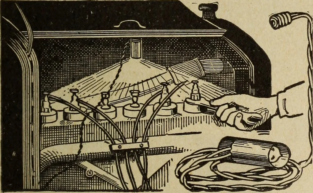 An illustration from Accessoires pour automobiles, catalogue no. 1, 1914, 1914, leaf 24