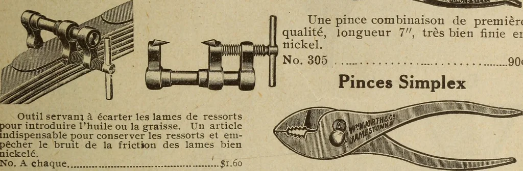 An illustration from Accessoires pour automobiles, catalogue no. 1, 1914, 1914, leaf 70