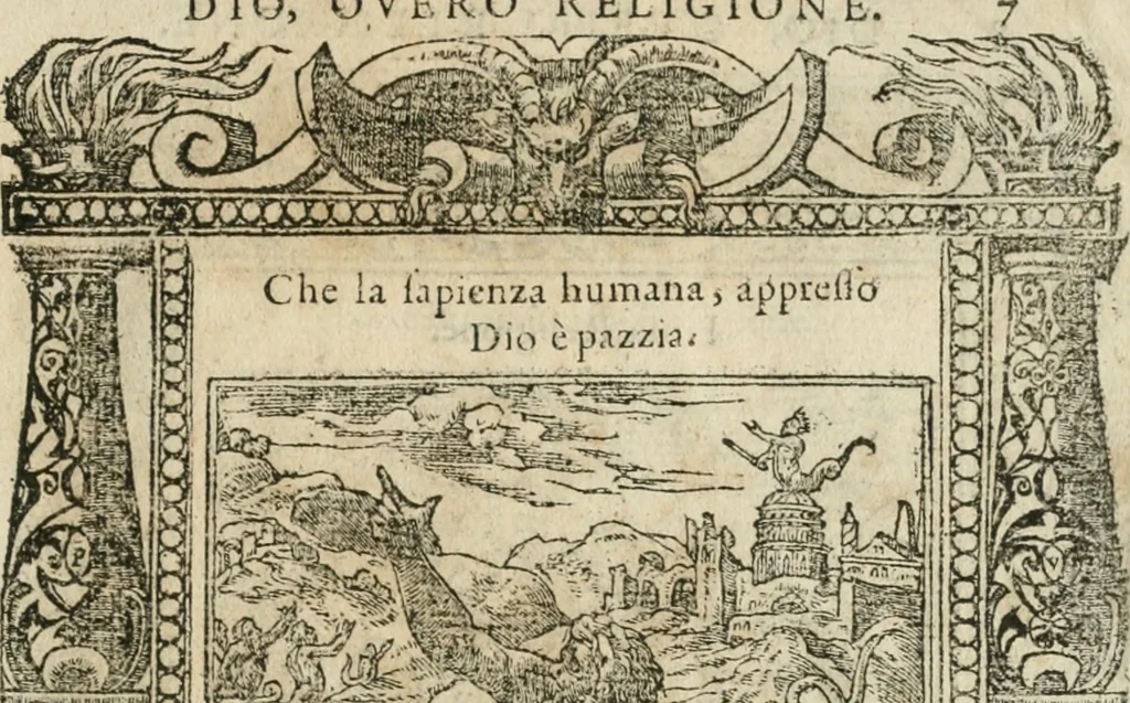 An illustration from Diverse imprese accommodate a diuerse moralità : con versi che i loro significati dichiarano insieme con molte altre nella lingua italiana non piu tradotte, 1564, leaf 10