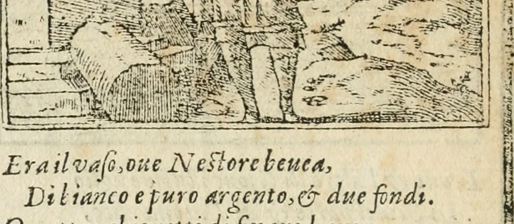 An illustration from Diverse imprese accommodate a diuerse moralità : con versi che i loro significati dichiarano insieme con molte altre nella lingua italiana non piu tradotte, 1564, leaf 101