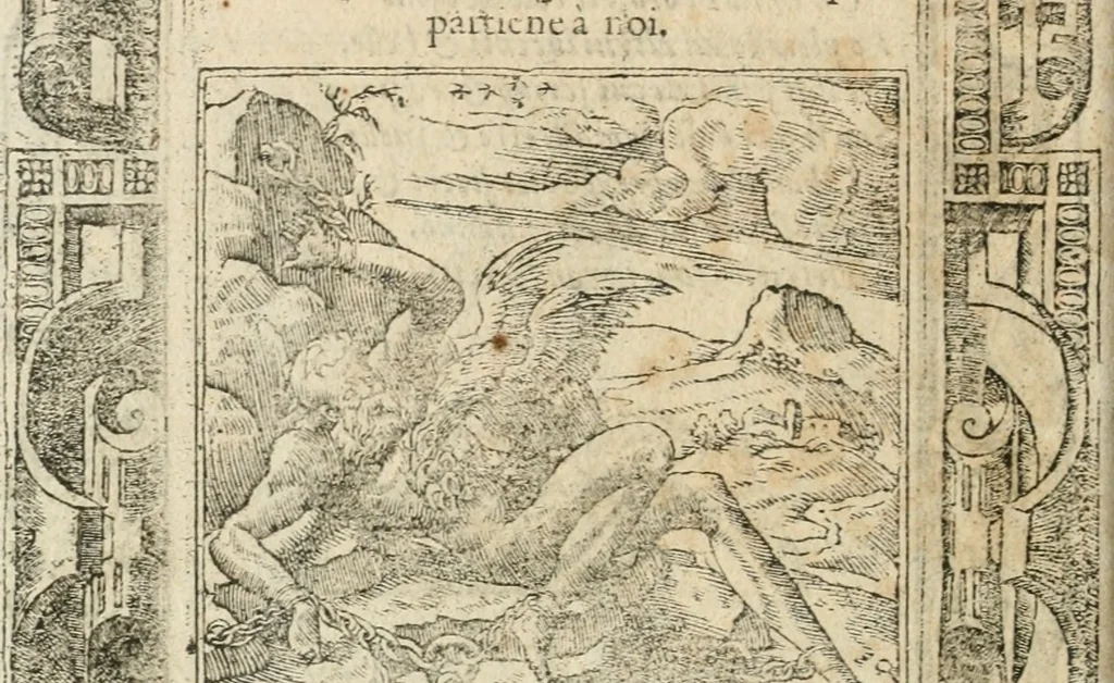 An illustration from Diverse imprese accommodate a diuerse moralità : con versi che i loro significati dichiarano insieme con molte altre nella lingua italiana non piu tradotte, 1564, leaf 103