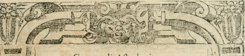An illustration from Diverse imprese accommodate a diuerse moralità : con versi che i loro significati dichiarano insieme con molte altre nella lingua italiana non piu tradotte, 1564, leaf 104