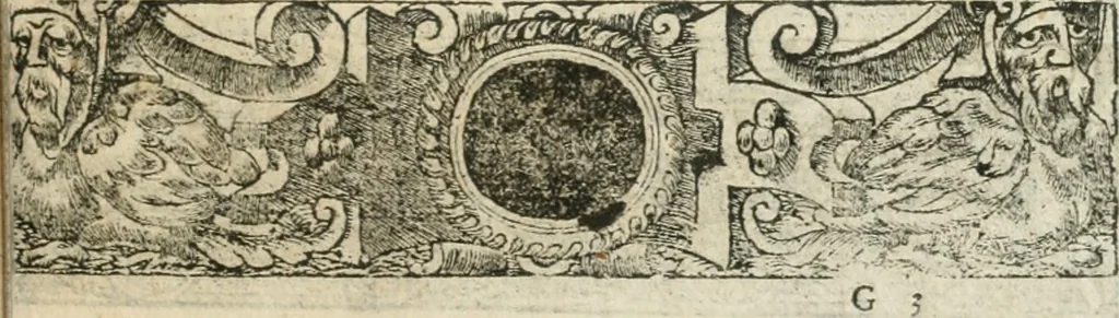 An illustration from Diverse imprese accommodate a diuerse moralità : con versi che i loro significati dichiarano insieme con molte altre nella lingua italiana non piu tradotte, 1564, leaf 104