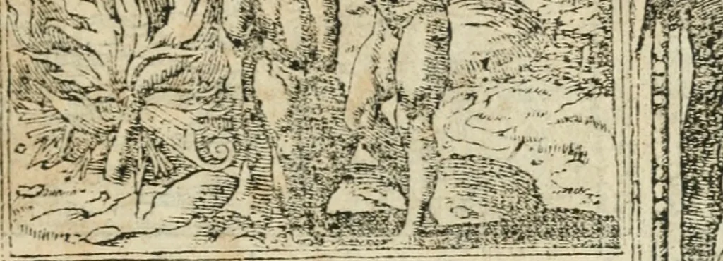 An illustration from Diverse imprese accommodate a diuerse moralità : con versi che i loro significati dichiarano insieme con molte altre nella lingua italiana non piu tradotte, 1564, leaf 110