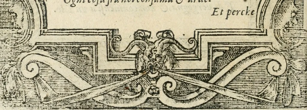 An illustration from Diverse imprese accommodate a diuerse moralità : con versi che i loro significati dichiarano insieme con molte altre nella lingua italiana non piu tradotte, 1564, leaf 113