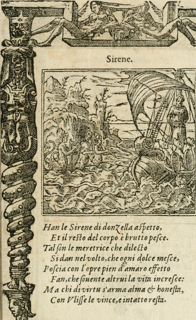 An illustration from Diverse imprese accommodate a diuerse moralità : con versi che i loro significati dichiarano insieme con molte altre nella lingua italiana non piu tradotte, 1564, leaf 116