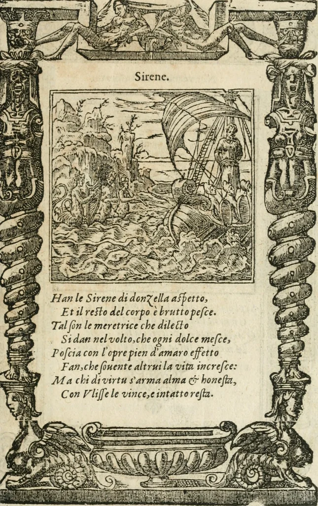 An illustration from Diverse imprese accommodate a diuerse moralità : con versi che i loro significati dichiarano insieme con molte altre nella lingua italiana non piu tradotte, 1564, leaf 116