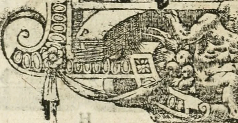 An illustration from Diverse imprese accommodate a diuerse moralità : con versi che i loro significati dichiarano insieme con molte altre nella lingua italiana non piu tradotte, 1564, leaf 117