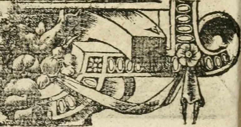 An illustration from Diverse imprese accommodate a diuerse moralità : con versi che i loro significati dichiarano insieme con molte altre nella lingua italiana non piu tradotte, 1564, leaf 117