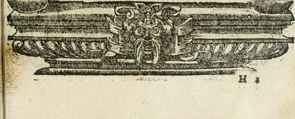 An illustration from Diverse imprese accommodate a diuerse moralità : con versi che i loro significati dichiarano insieme con molte altre nella lingua italiana non piu tradotte, 1564, leaf 120
