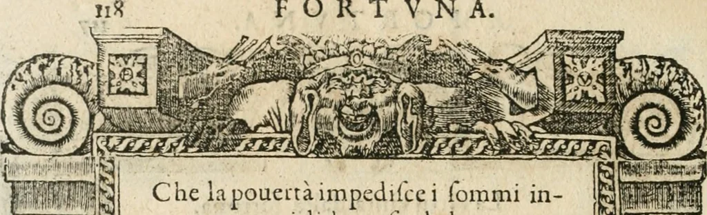 An illustration from Diverse imprese accommodate a diuerse moralità : con versi che i loro significati dichiarano insieme con molte altre nella lingua italiana non piu tradotte, 1564, leaf 121