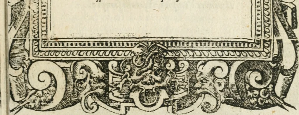 An illustration from Diverse imprese accommodate a diuerse moralità : con versi che i loro significati dichiarano insieme con molte altre nella lingua italiana non piu tradotte, 1564, leaf 128