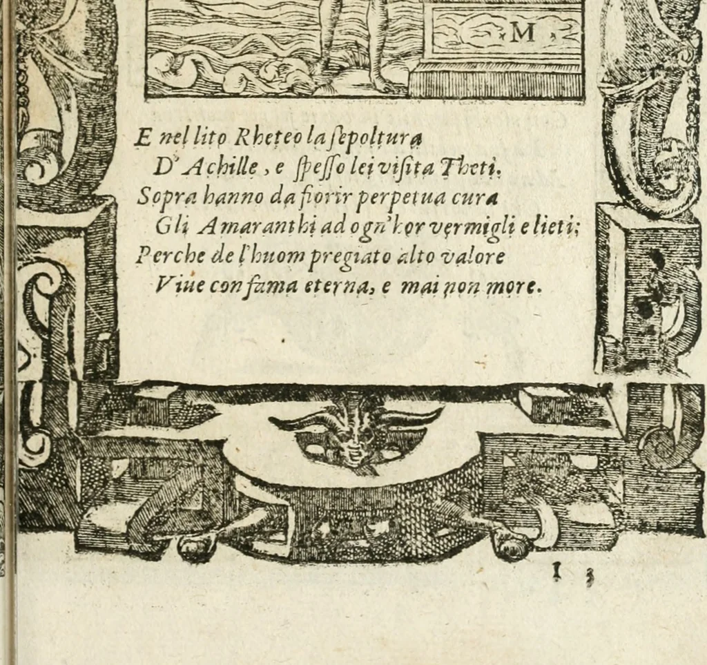 An illustration from Diverse imprese accommodate a diuerse moralità : con versi che i loro significati dichiarano insieme con molte altre nella lingua italiana non piu tradotte, 1564, leaf 136