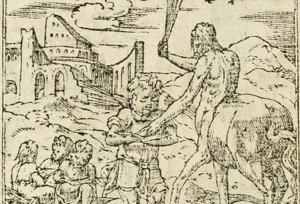 An illustration from Diverse imprese accommodate a diuerse moralità : con versi che i loro significati dichiarano insieme con molte altre nella lingua italiana non piu tradotte, 1564, leaf 145