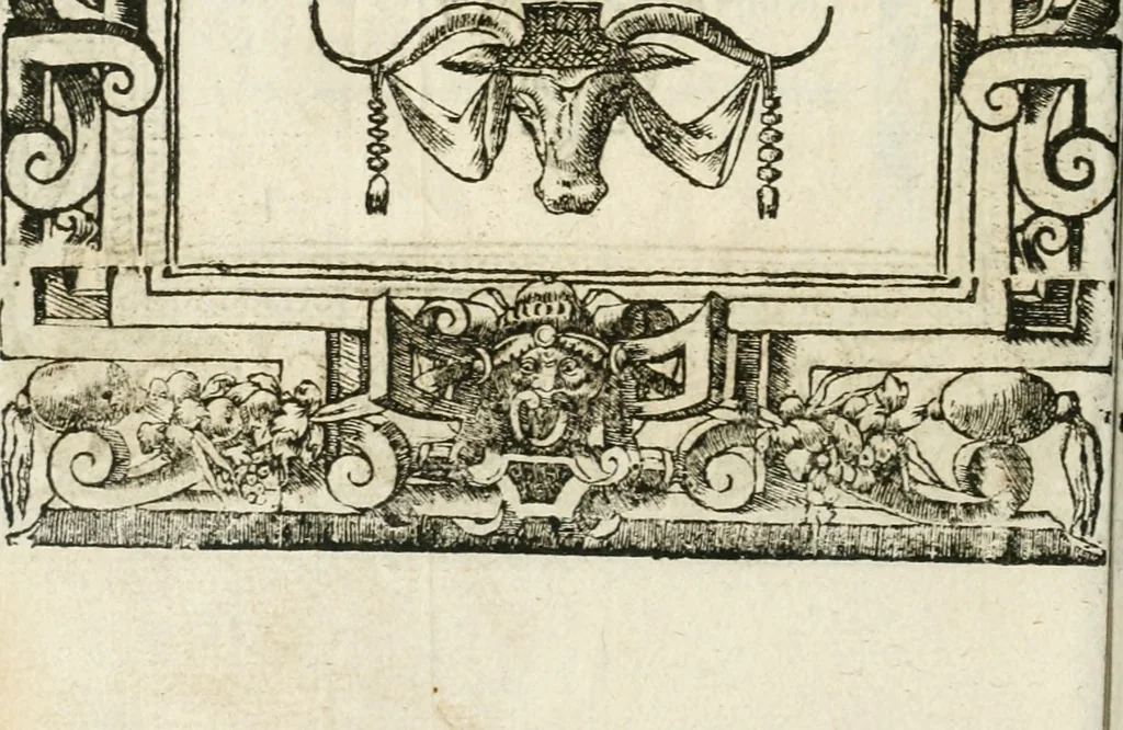 An illustration from Diverse imprese accommodate a diuerse moralità : con versi che i loro significati dichiarano insieme con molte altre nella lingua italiana non piu tradotte, 1564, leaf 147