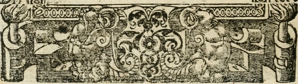 An illustration from Diverse imprese accommodate a diuerse moralità : con versi che i loro significati dichiarano insieme con molte altre nella lingua italiana non piu tradotte, 1564, leaf 151