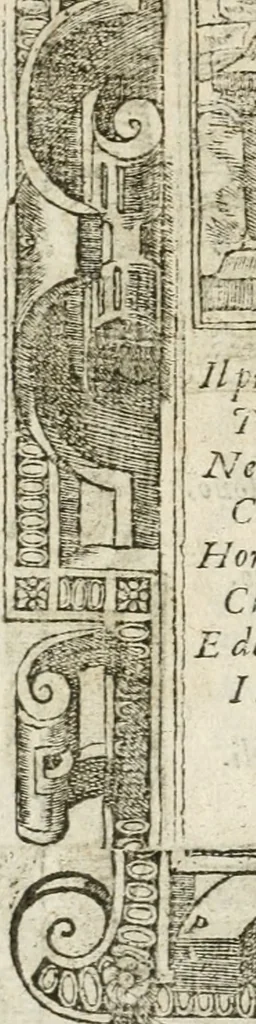 An illustration from Diverse imprese accommodate a diuerse moralità : con versi che i loro significati dichiarano insieme con molte altre nella lingua italiana non piu tradotte, 1564, leaf 153