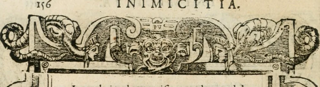 An illustration from Diverse imprese accommodate a diuerse moralità : con versi che i loro significati dichiarano insieme con molte altre nella lingua italiana non piu tradotte, 1564, leaf 159