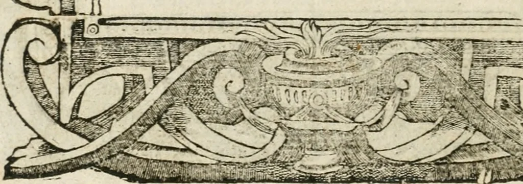 An illustration from Diverse imprese accommodate a diuerse moralità : con versi che i loro significati dichiarano insieme con molte altre nella lingua italiana non piu tradotte, 1564, leaf 159