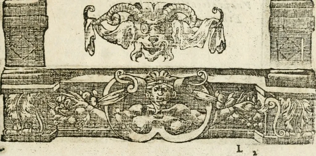 An illustration from Diverse imprese accommodate a diuerse moralità : con versi che i loro significati dichiarano insieme con molte altre nella lingua italiana non piu tradotte, 1564, leaf 168