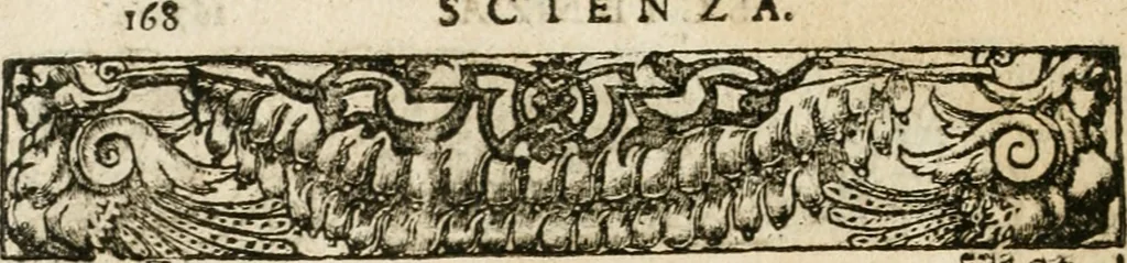 An illustration from Diverse imprese accommodate a diuerse moralità : con versi che i loro significati dichiarano insieme con molte altre nella lingua italiana non piu tradotte, 1564, leaf 171